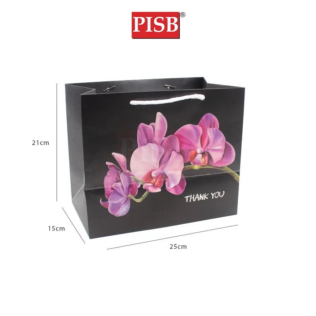 0369/70 (10Pcs/Pkt) Premium Flower Tree Design Gift Bag Paper Bag - Image 3