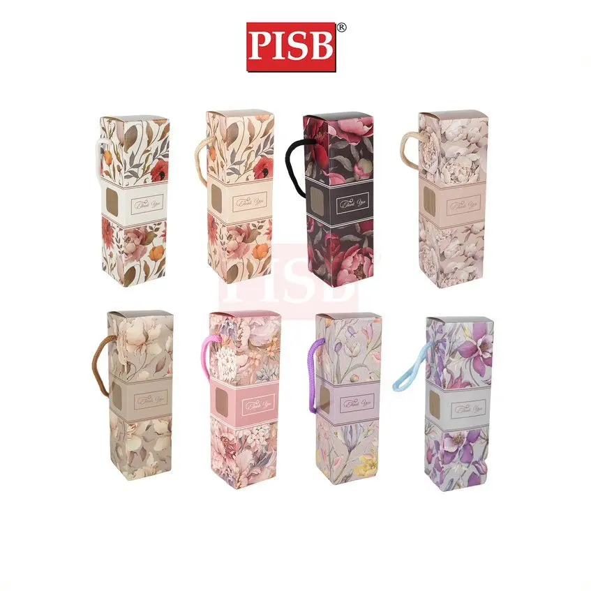 2122 (10Pcs/Pkt) Botanic Gift Box Goodies Box Doorgift Box Juice Cordial Box Wedding Souvenir Box Kotak Kordial Kicap