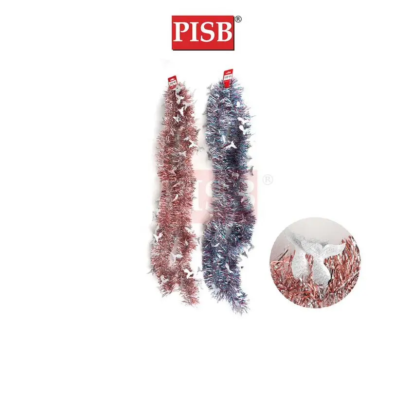 1007 200CM Premium Tricolor Tinsel Garland