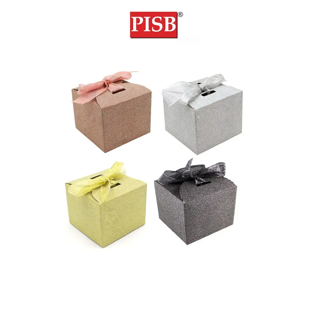 R050260 Classic Gift Box With Ribbon (10Pcs/Pkt)