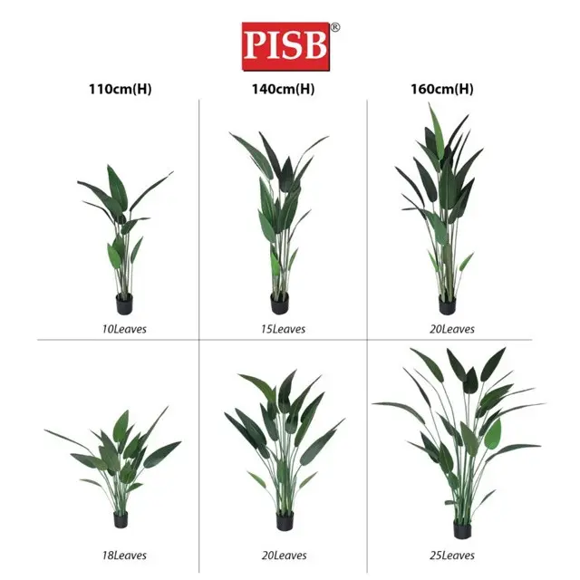 *READY STOK* Premium Skybird Tree Banana Tree Red Skybird Variegated Maranta Plant Pokok Hiasan Viral Artificial Plant - Image 8