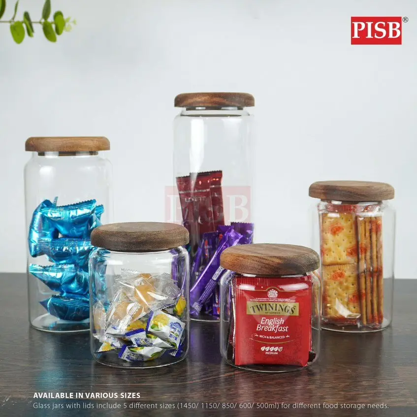 2453-55 Seasoning Bottle Glass Airtight Spice Container Condiment Bottle Jar Bekas Rempah Balang Kaca Kuih Kedap Udara - Image 6
