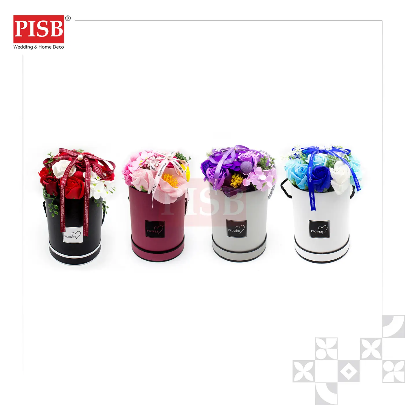 SH1015 SOAP FLOWER IN BOX