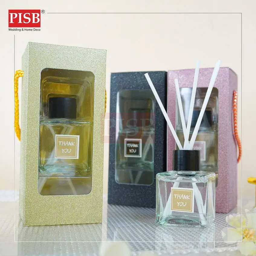 0380 (10Pcs/Pkt) Reed Diffuser Souvenir Air Freshener Home Fragrance Toilet Perfume Natural Aromatherapy Wangian Rumah - Image 4
