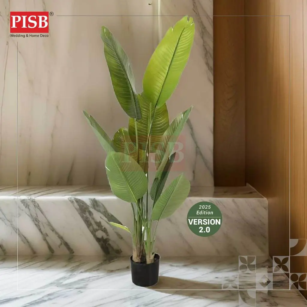 2121-27 3D Premium Skybird Tree Banana Tree Pokok Hiasan Viral Pokok Skybird Pokok Pisang Artificial Plant Home Decor - Image 5