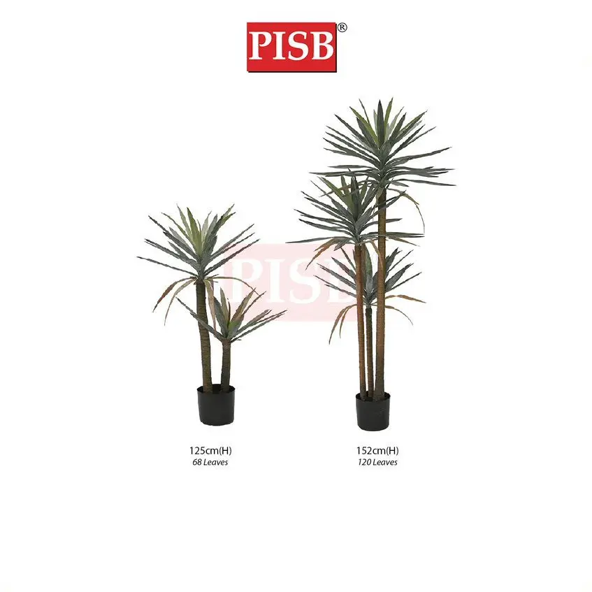 3004/05 Artificial Yucca Tree 125/152CM 68/120 Leaves