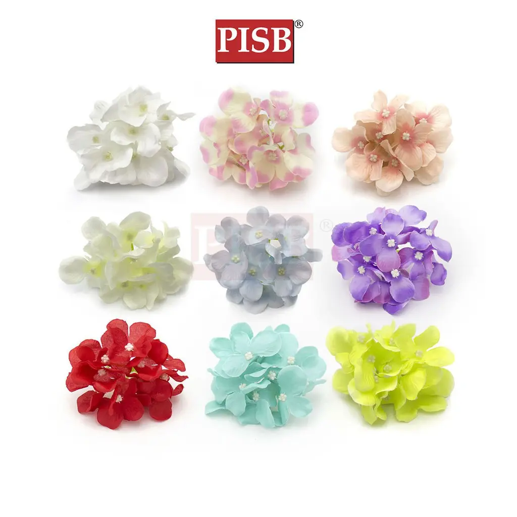 HT1002 12*8CM Artificial Hydrangea / Hand Bouquet / Bunga Hiasan / Artificial Flower