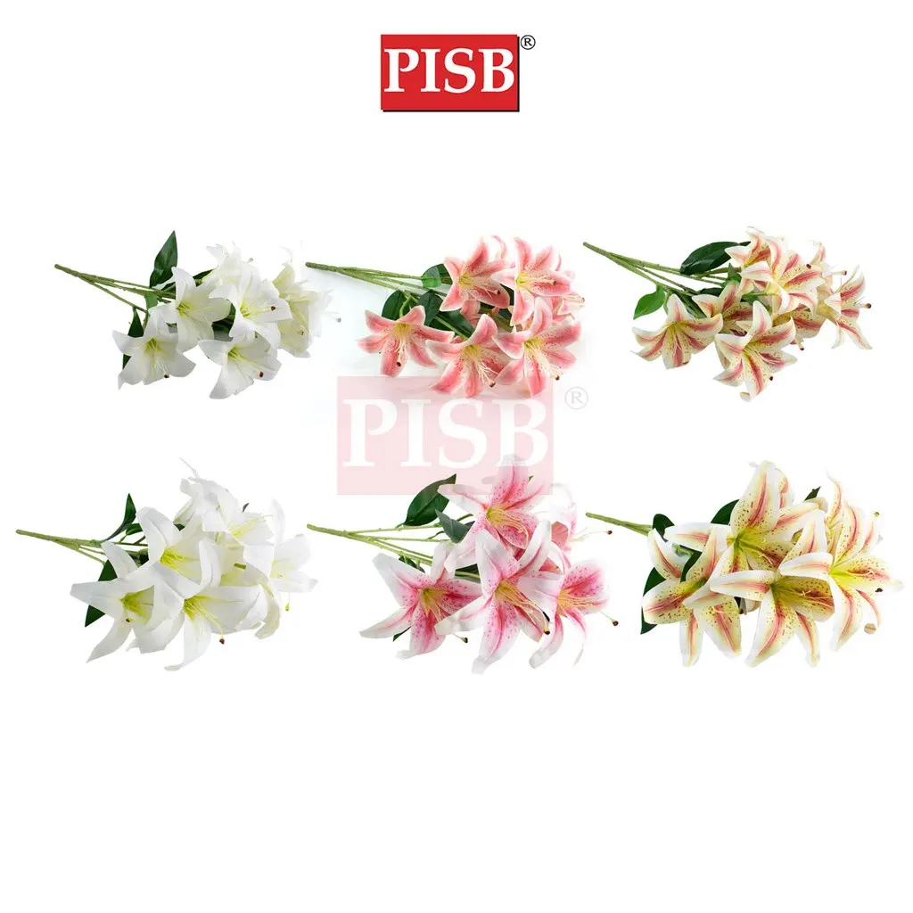 2152/53 58/62CM Latex Casablanca Flowers 7/9 Heads