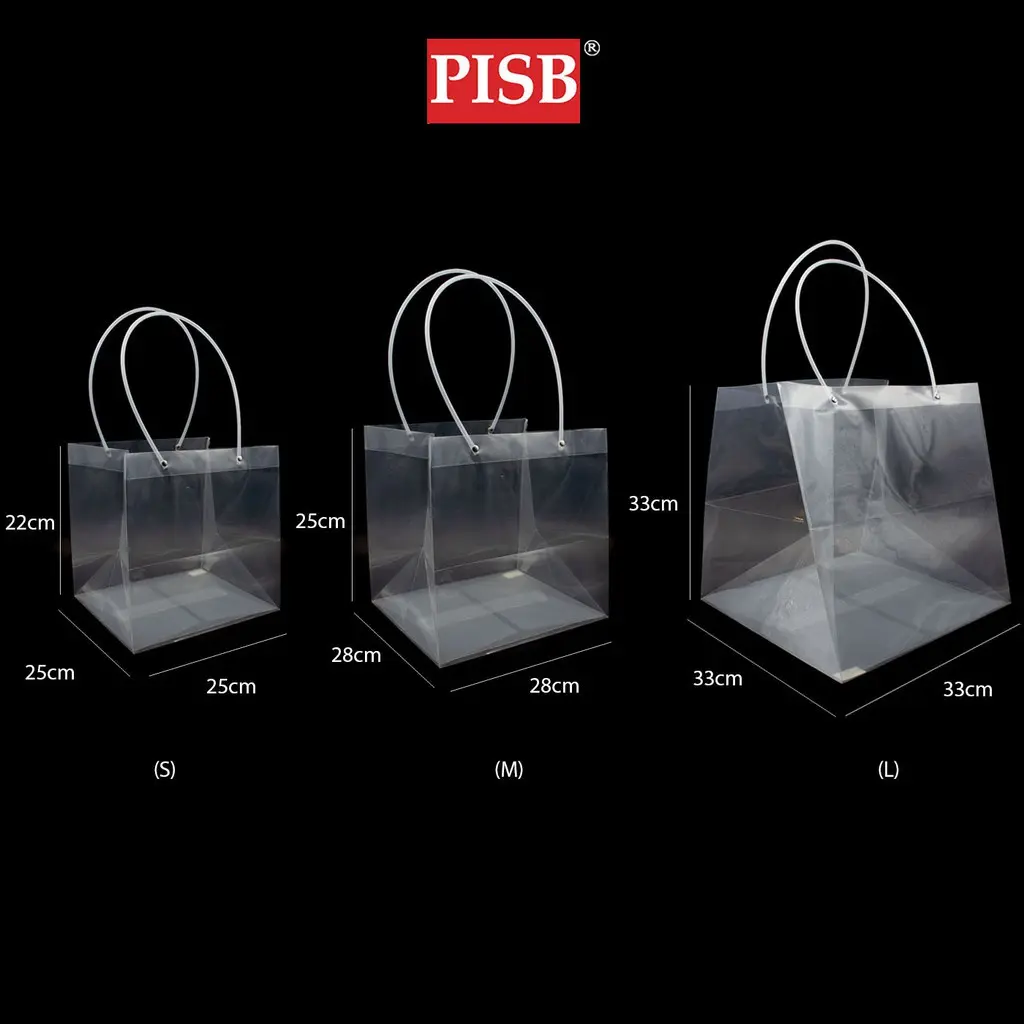 I040562/63/64 Premium Transparent PVC Gifts Bag - Image 2