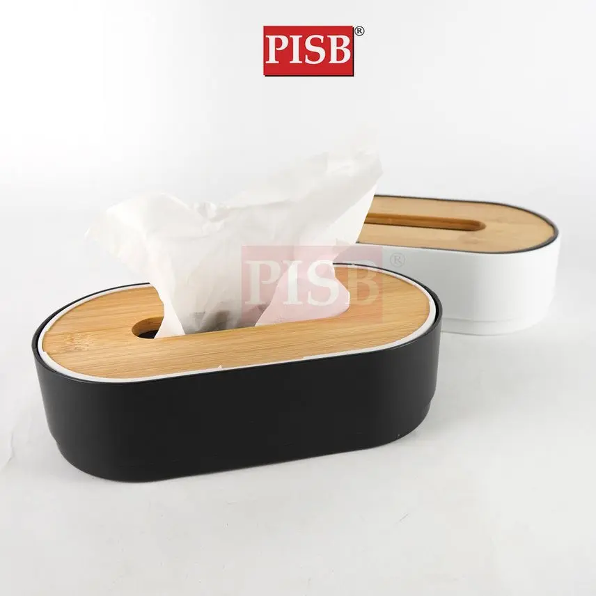 1189 Modern Style Wooden Tissue Box Bekas Tisu - Image 2
