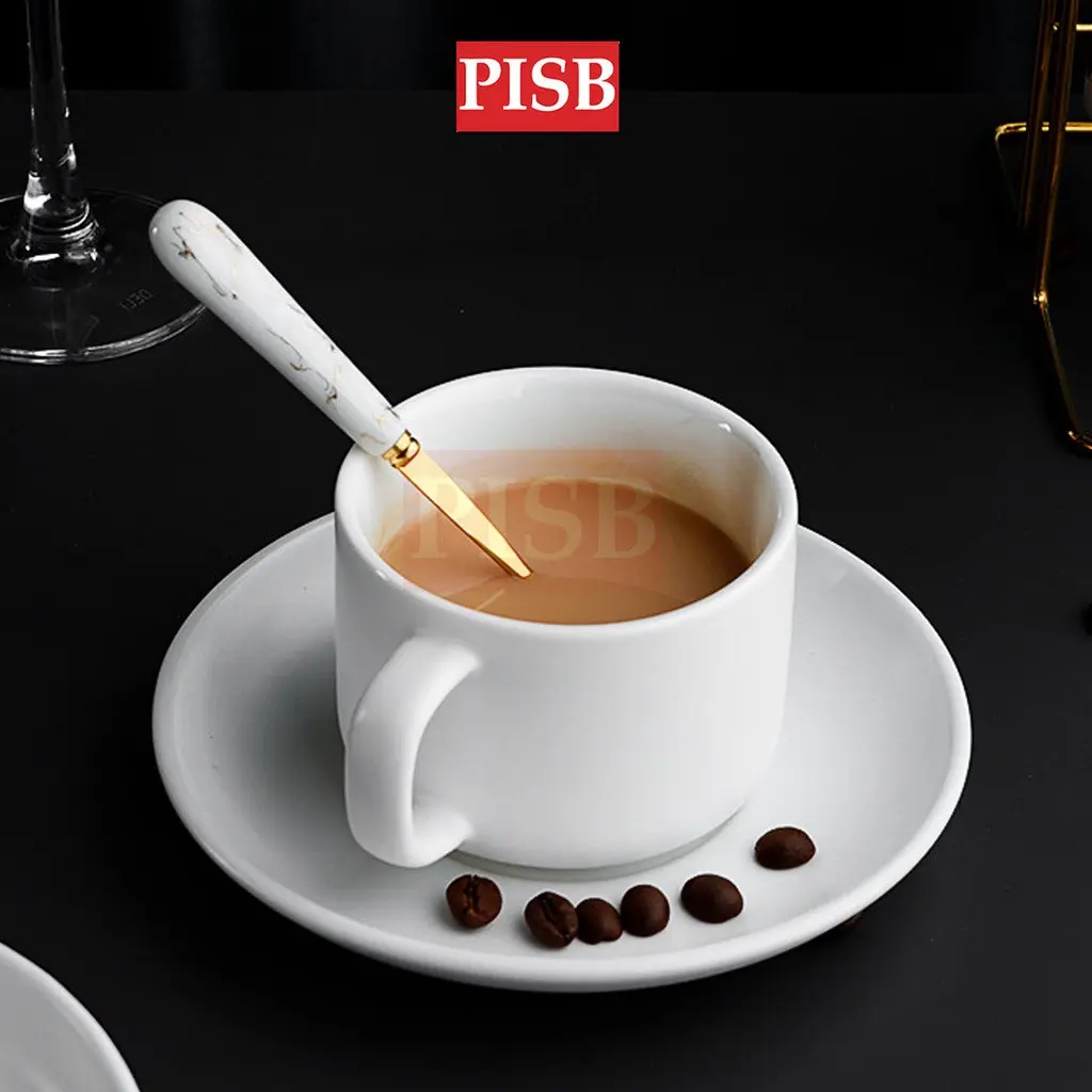 WD1168 24Pcs Stainless Steel Nordic Cutleries Viral Sudu Kayangan Sudu Hotel Dinnerware Set Sudu Spoon Set - Image 4