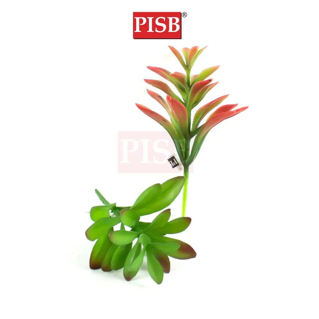 HH2119 16CM Artificial Succulent Stalk / Fake Leaves / Daun Sukulen Tiruan / Home Decoration & Wedding - Image 3