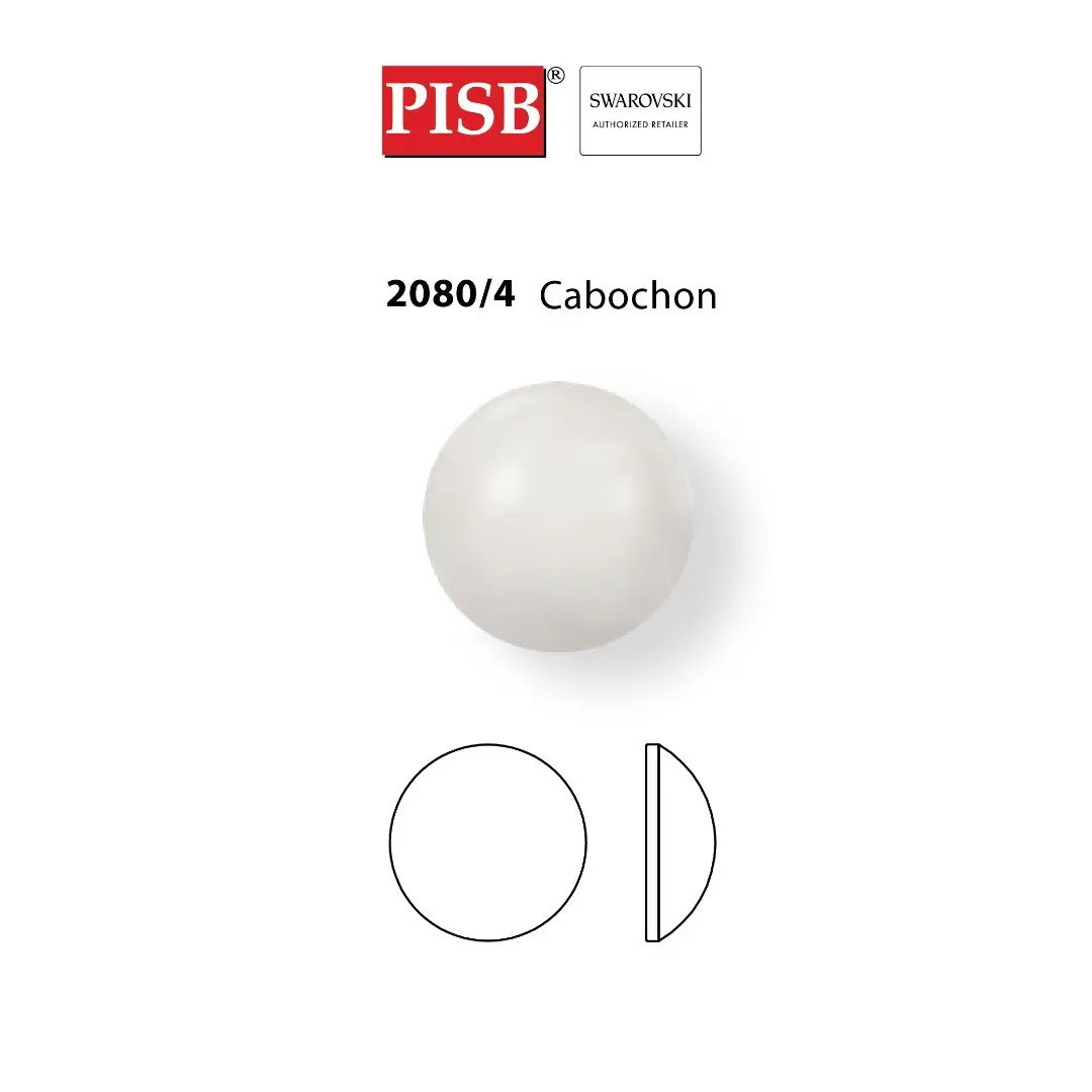 2080/4 10MM 36PCS SS10 SWAROVSKI HOTFIX ROUND CABOCHONS - Image 3