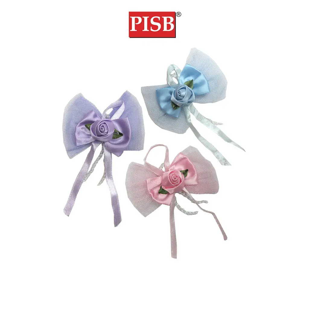 XH2008 8x10CM Flower Ribbon Corsage