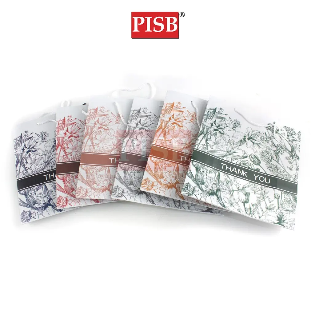 2088-93 (10Pcs/Pkt) Premium Flower Design Gift Bag Paper Bag - Image 4