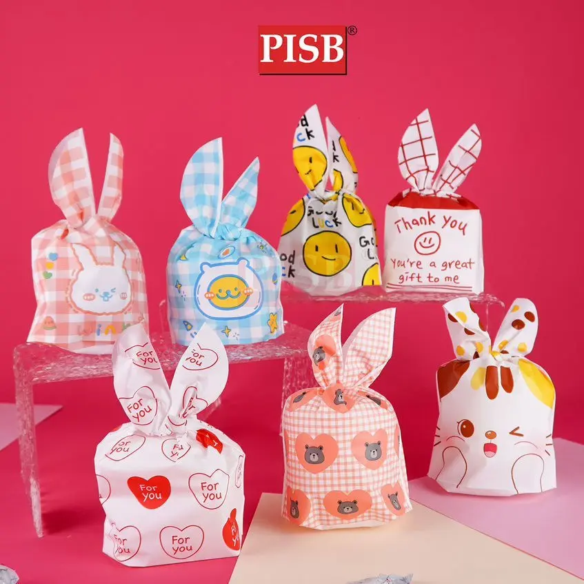 7001 (50Pcs/Pkt) Cartoon Goodies Bag Birthday Gift Bag - Image 3