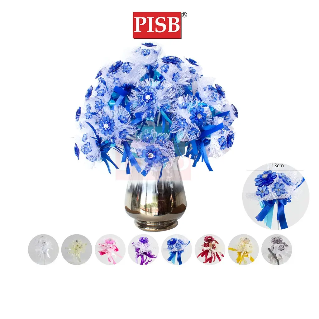 1046 Premium Acrylic Egg Flower / Bunga Telur (25Pcs/Box)