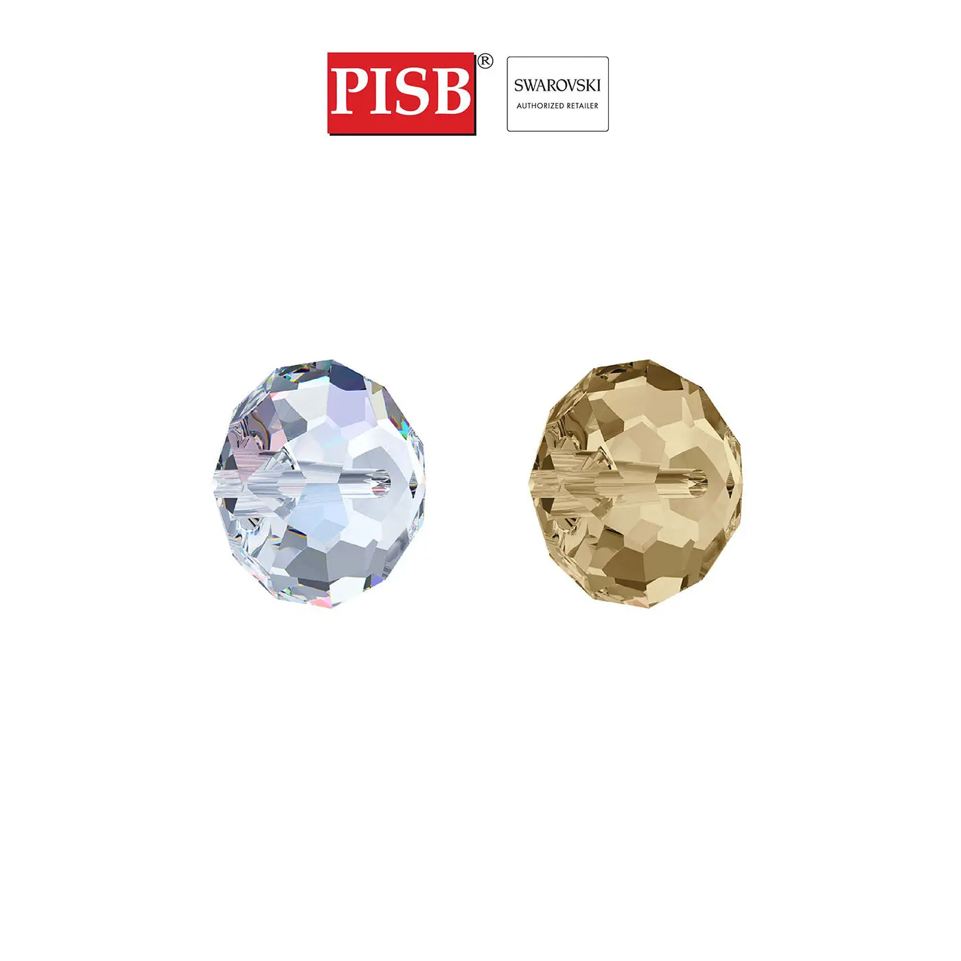 5040 SWAROVSKI BRIOLETTE BEAD 6MM-8MM (6PCS)