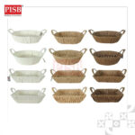 1103-06 Basket With Handle Bakul Buah Bakul Hamper Bakul Hantaran Bakul Anyaman Picnic Basket Flower Basket Metal Basket