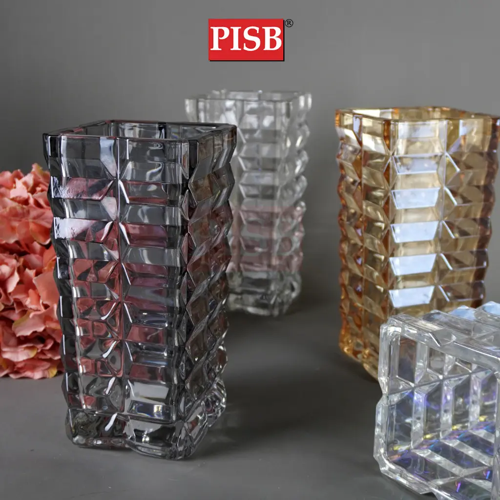 2202-2207 Luxury Transparent Glass Flower Vase - Image 5
