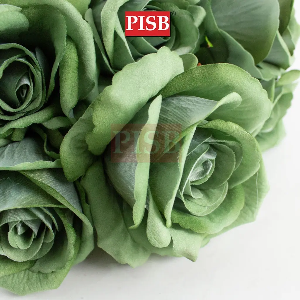 Q010456 44CM Velvet Fragrance Rose Bush (7 Pcs/Stalk) - Image 3
