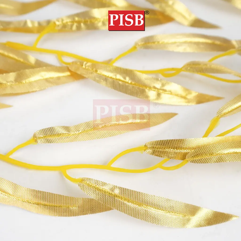 YZ1021 80CM Golden Hanging Spray Bush - Image 2