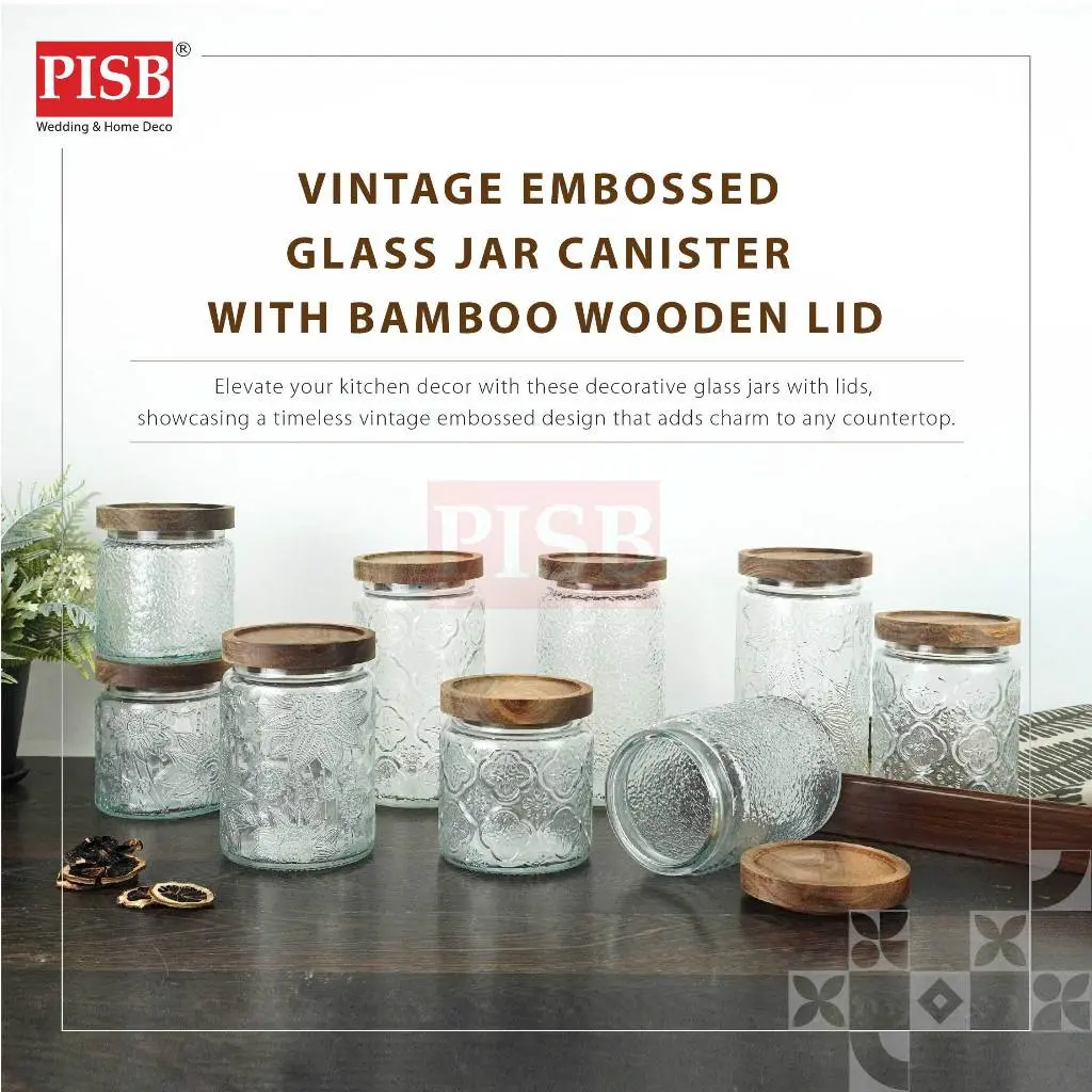 2411-2414 Seasoning Bottle Glass Airtight Spice Container Condiment Bottle Jar Bekas Rempah Balang Kaca Kuih Kedap Udara