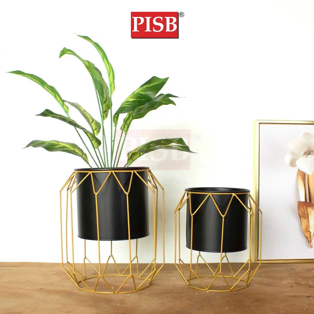 1469/70 2122/23 2144/45 1063 2262-2266 Golden Wire Metal Flower Tree Pot - Image 9