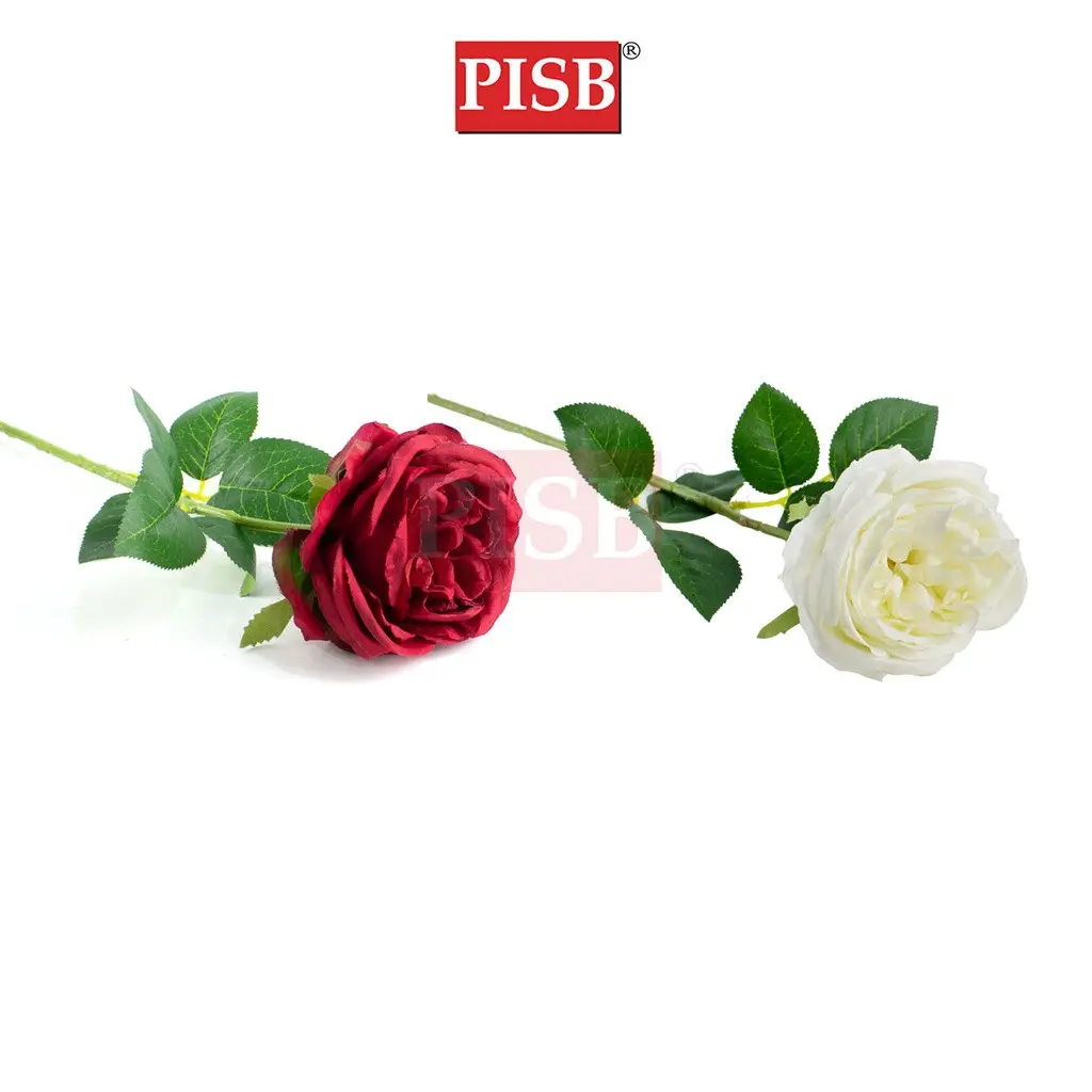 2160 67CM Cabbage Rose Bush Flower