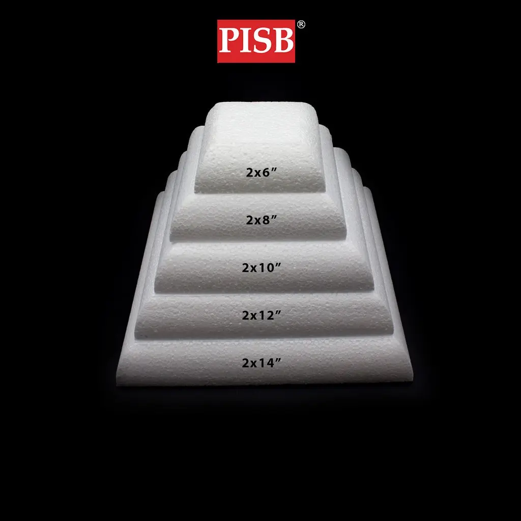 J040156/157/055/087/155 Square Pillow Polystyrene Foam / Gabus Dulang Hantaran - Image 2