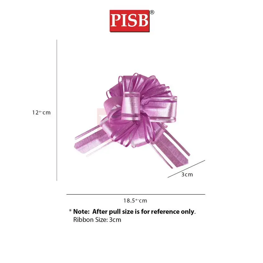 1034-1036 3/5/6.4CM Pull Bows Ribbon - Image 3