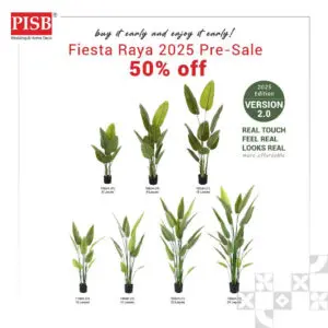 2121-27 3D Premium Skybird Tree Banana Tree Pokok Hiasan Viral Pokok Skybird Pokok Pisang Artificial Plant Home Decor