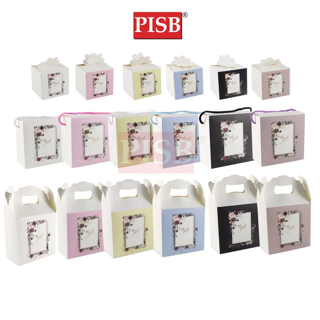 2108-2110 Premium Flower Design Gift Box Gift Bag Paper Bag(10Pcs/Pkt)