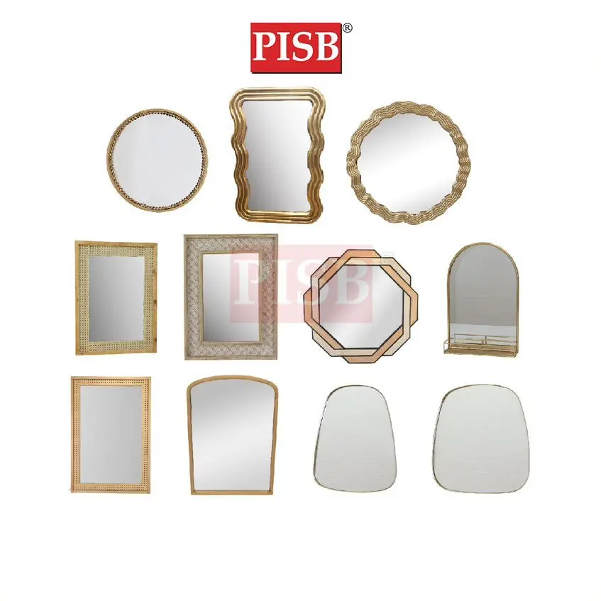 1192-1202 Mirror Wall Art Decor / Cermin Hiasan Dinding / Cermin Bilik Air / Cermin Hiasan Rumah / Home Decor