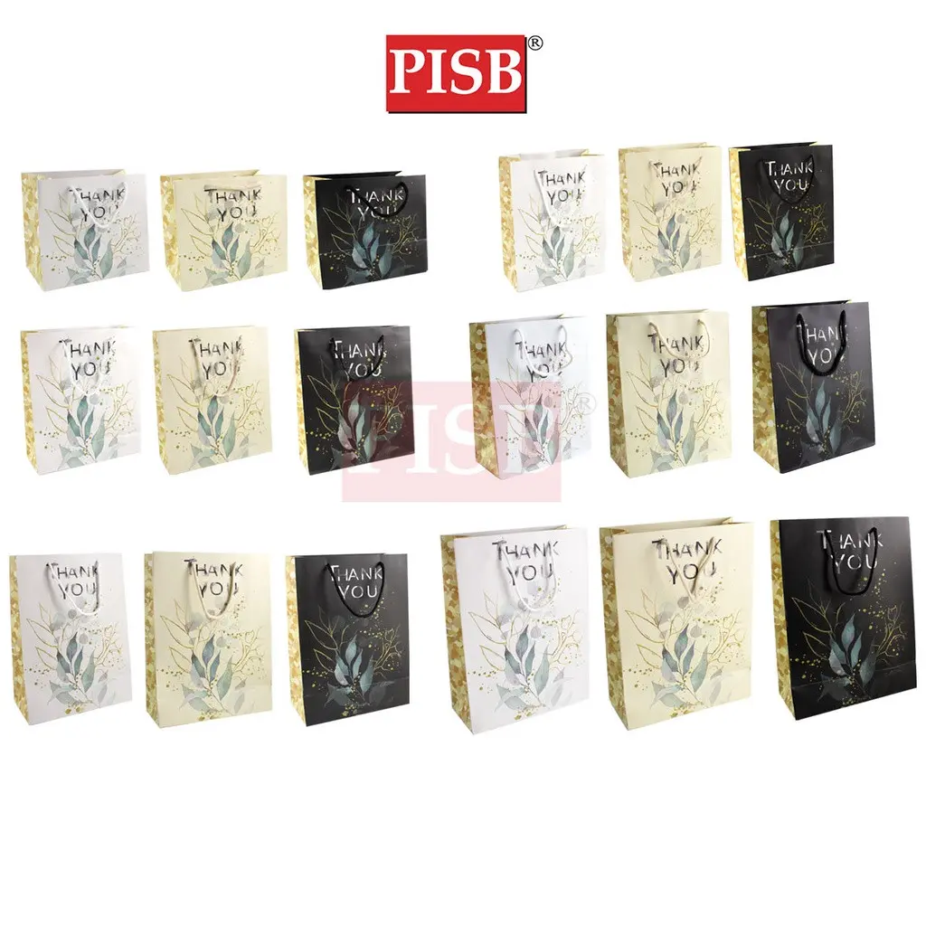 2081-85 (10Pcs/Pkt) Premium Leaf Design Gift Bag Paper Bag