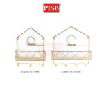 TY2085 Golden Iron Wall Hooks Art Decorative Rack Nordic Bedroom Holder Wall Decoration Clothes Hangers