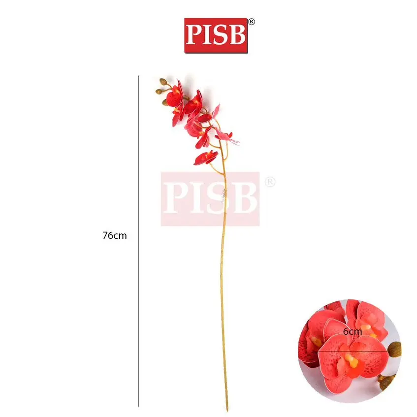 2200 76CM Mini Latex Butterfly Orchid Flower - Image 3