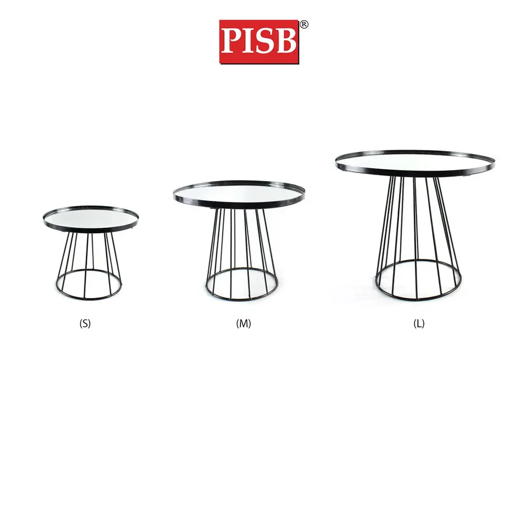 TP1026/27/28 Black Wire Stand Mirror Top Gift Stand / Dulang Hantaran Perkahwinan