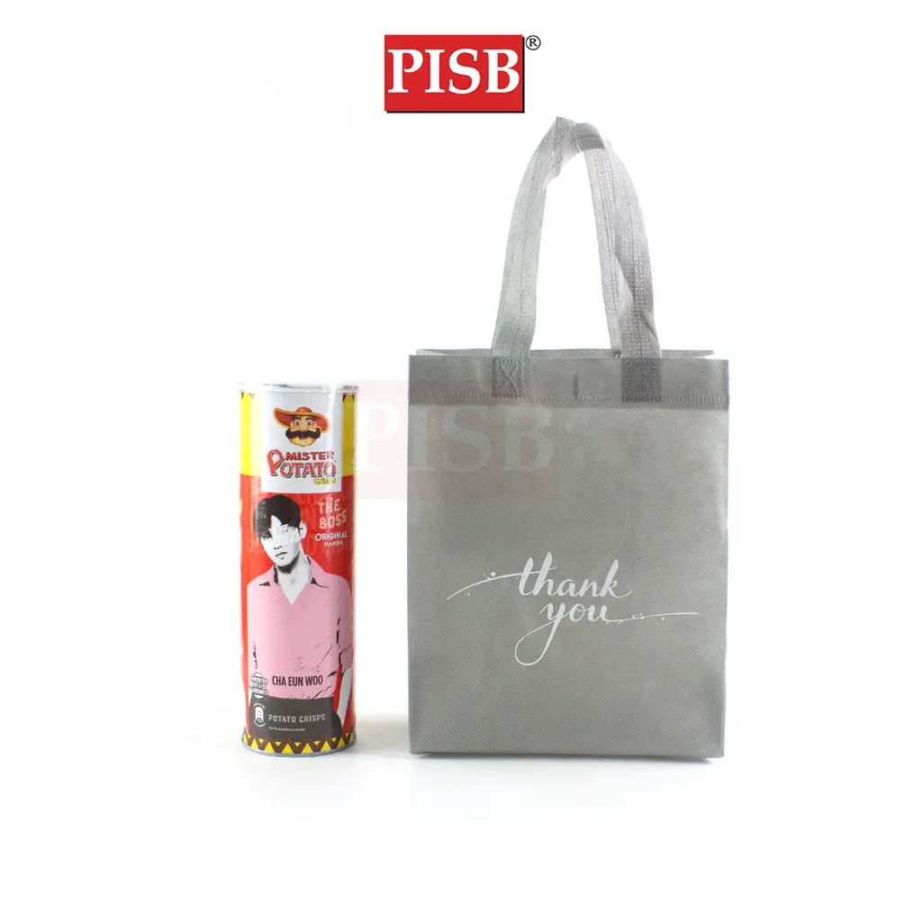 7172/73 Plain Color Woven Bag With Handle (10Pcs/Pkt) - Image 6