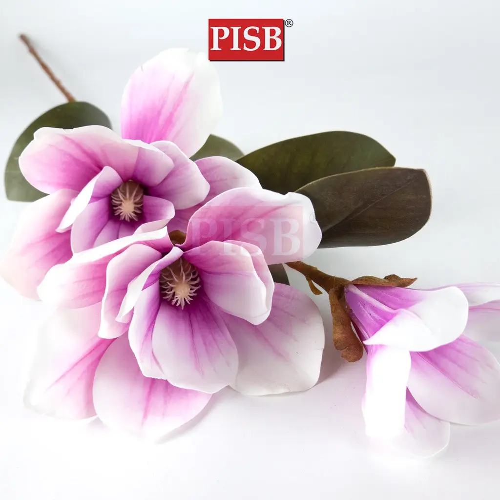 2171 76cm Magnolia Spray Flower - Image 2
