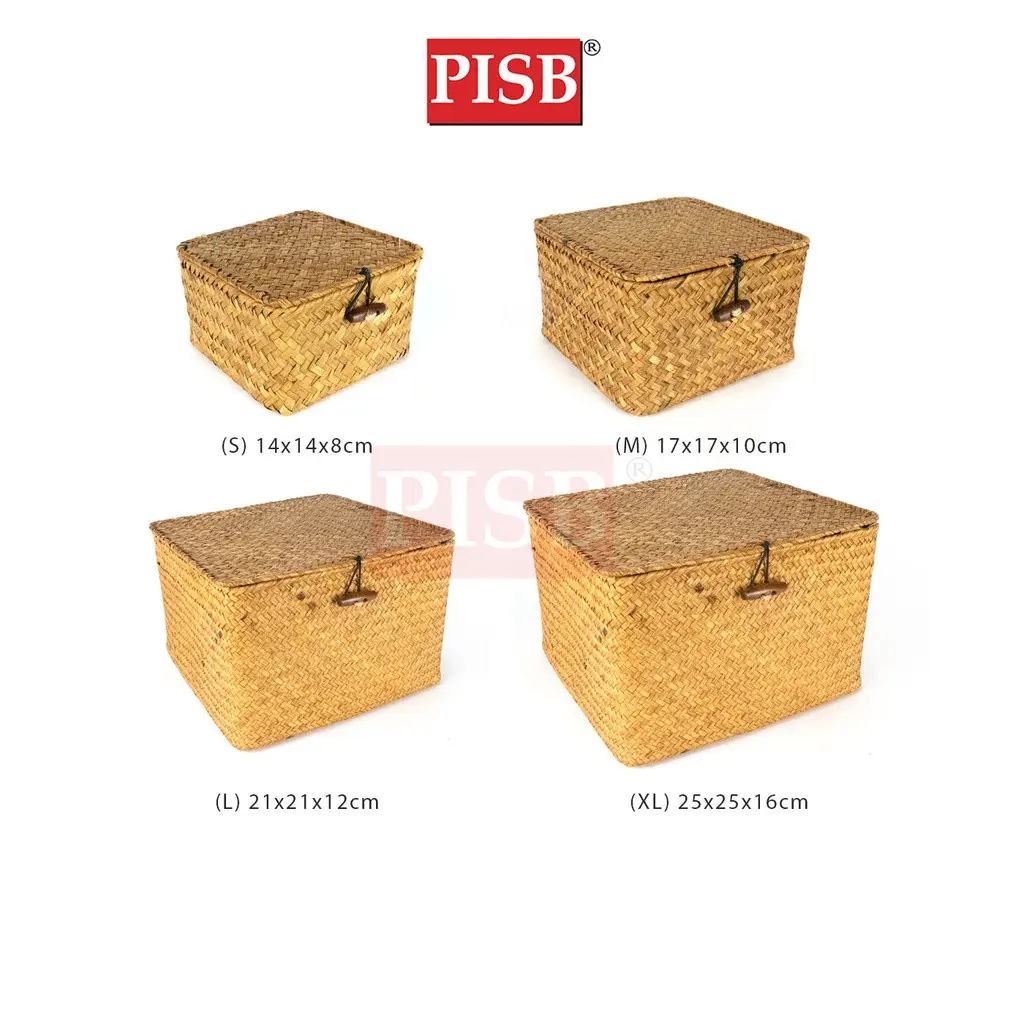 1074/1075 Rattan Basket Storage Box