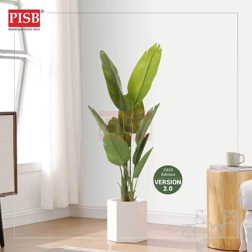 2121-27 3D Premium Skybird Tree Banana Tree Pokok Hiasan Viral Pokok Skybird Pokok Pisang Artificial Plant Home Decor - Image 7