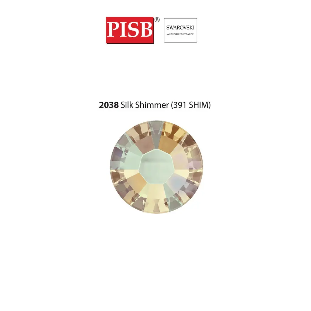 2038 2078 SS10-SS34 SWAROVSKI HOTFIX CLR EFFECT 391 SHIM SILK SHIMMER