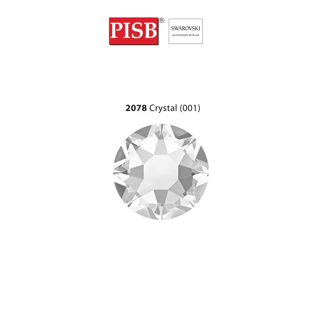 2038 2078 SS8-SS34 SWAROVSKI HOTFIX 001 CRYSTAL - Image 2