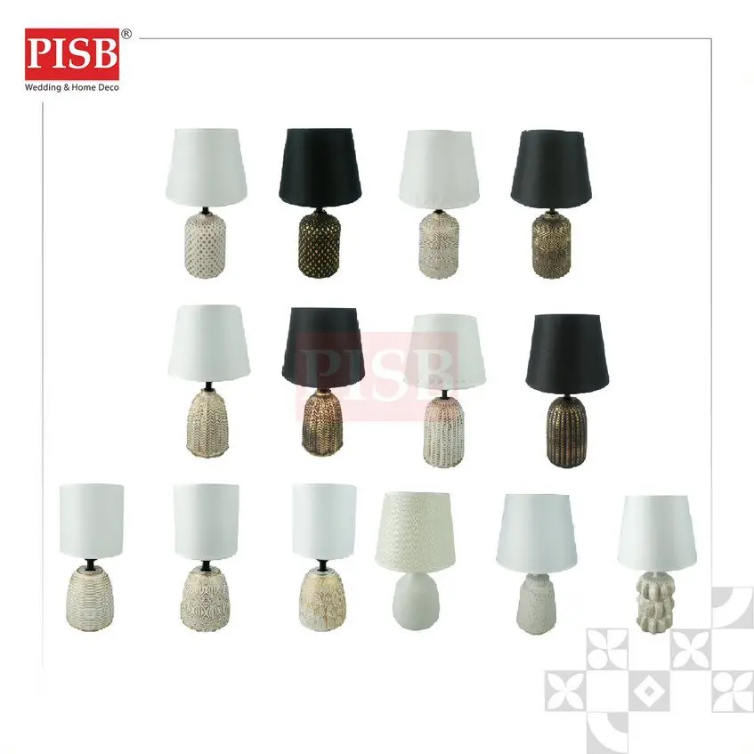 1035-42 Black White Table Lamp Study Lamp Bedside Lamp Lampu Sisi Katil Lampu Meja Lampu Modern Wedding Gift Lamp