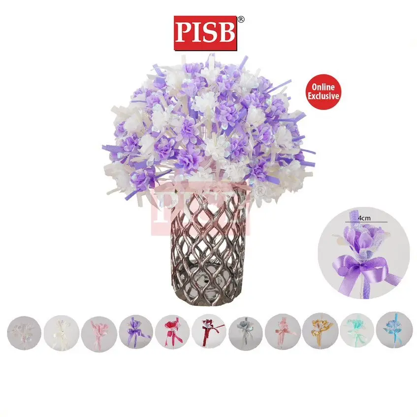 1058 (50Pcs/Box) Egg Flower / Bunga Telur / Bunga Telor Pelamin / Bunga Telur Murah / Doorgift Tunang Kahwin