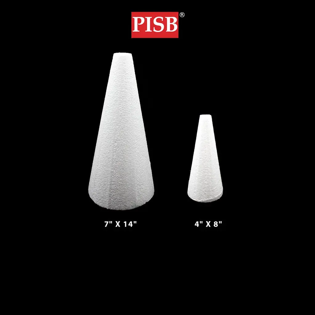 J040194/88 Cone Body Shape Polystyrene Foam / Gabus Dulang Hantaran