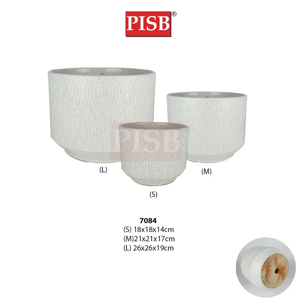 HC7011/12/83/84 Marble Gold/Brushed Grey Ceramic Decorations Craft Vase Ornament Pasu Bunga - Image 6