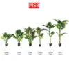 S2061/62/63/64/65/66 Philodendron Tree 80/110/130/140/160/180CM 8/11/13/14 Leaves