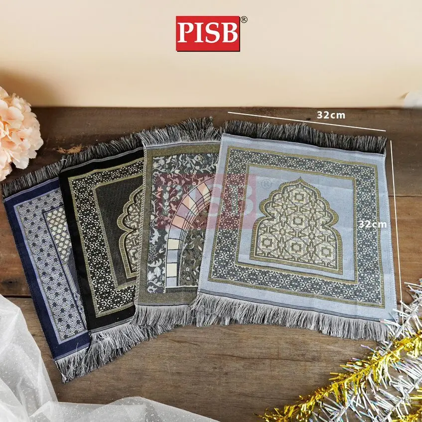 0397 (20Pcs/Pkt) Mini Sejadah Souvenir Door Gift Set With Glitter Handle Box - Image 3